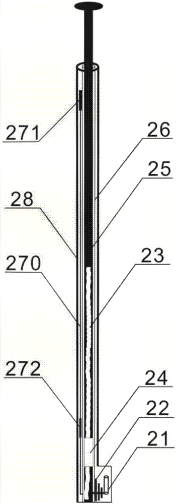 An underwater opening and closing device and opening and closing method of a gate for assisting fish migration upward