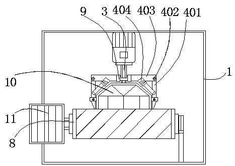 Mask paper anti-folding cutting device for mask processing