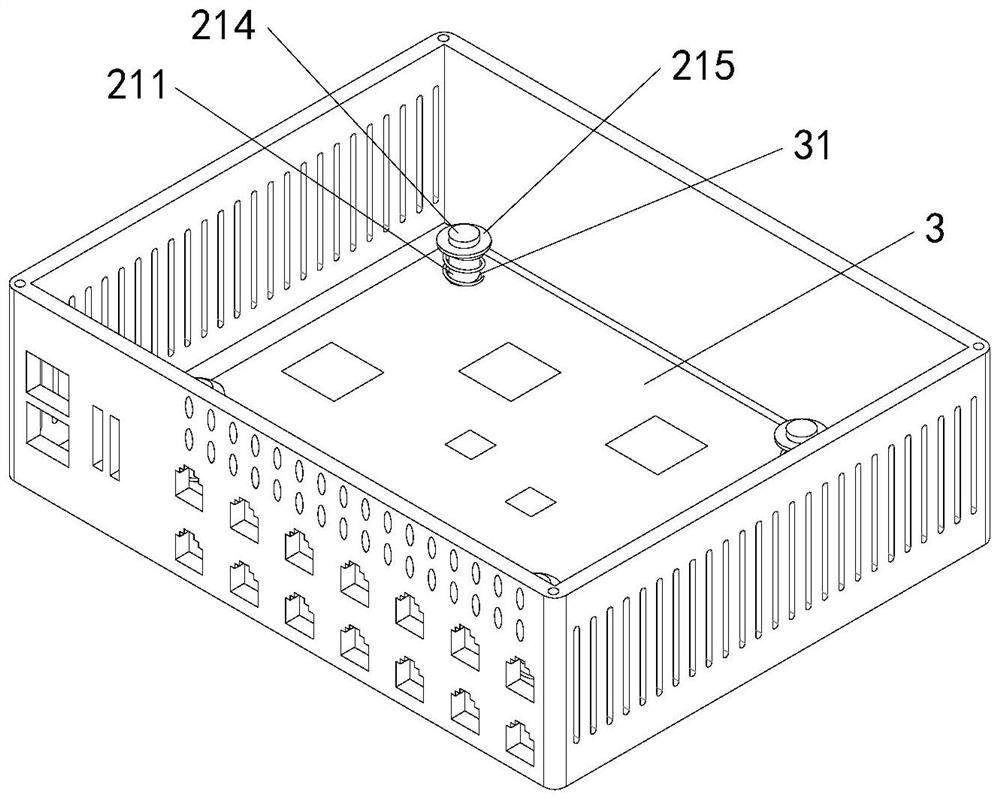 Optical fiber switch for communication engineering