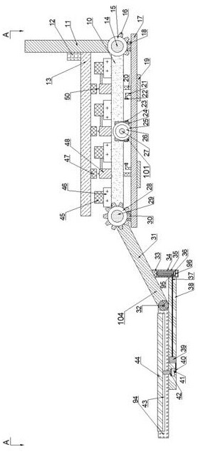 Efficient liquid oxygen storage tank transporting and putting equipment