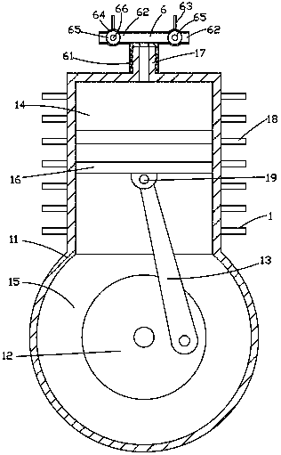 Ear massaging instrument for tinnitus rehabilitation treatment