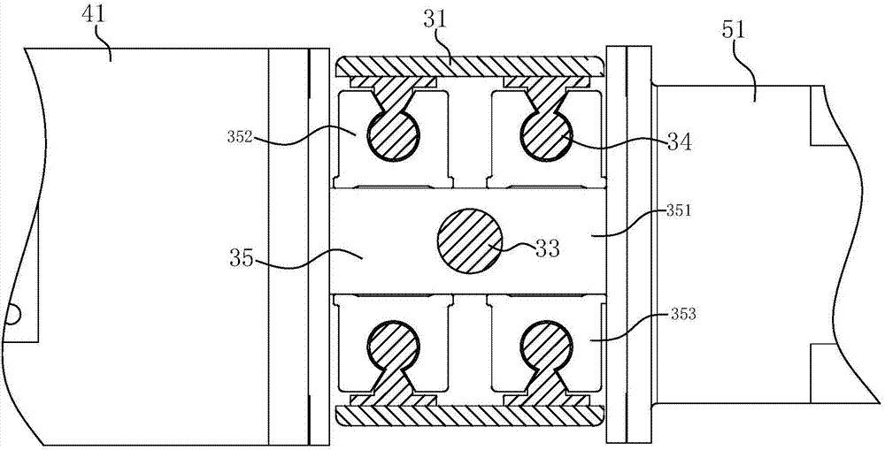 Compound trussed movable overload casting robot