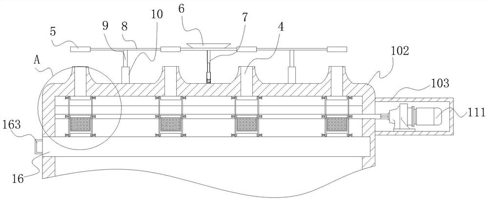 An outdoor dynamic cooling ring network cabinet