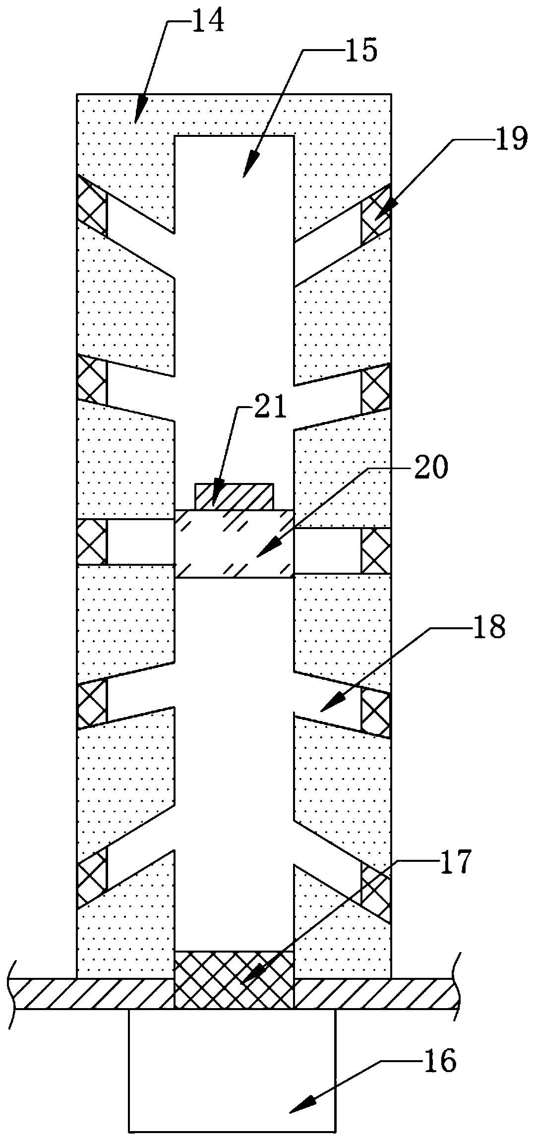 A grain drying system combined with solar hot water circulation pipe network and hot air