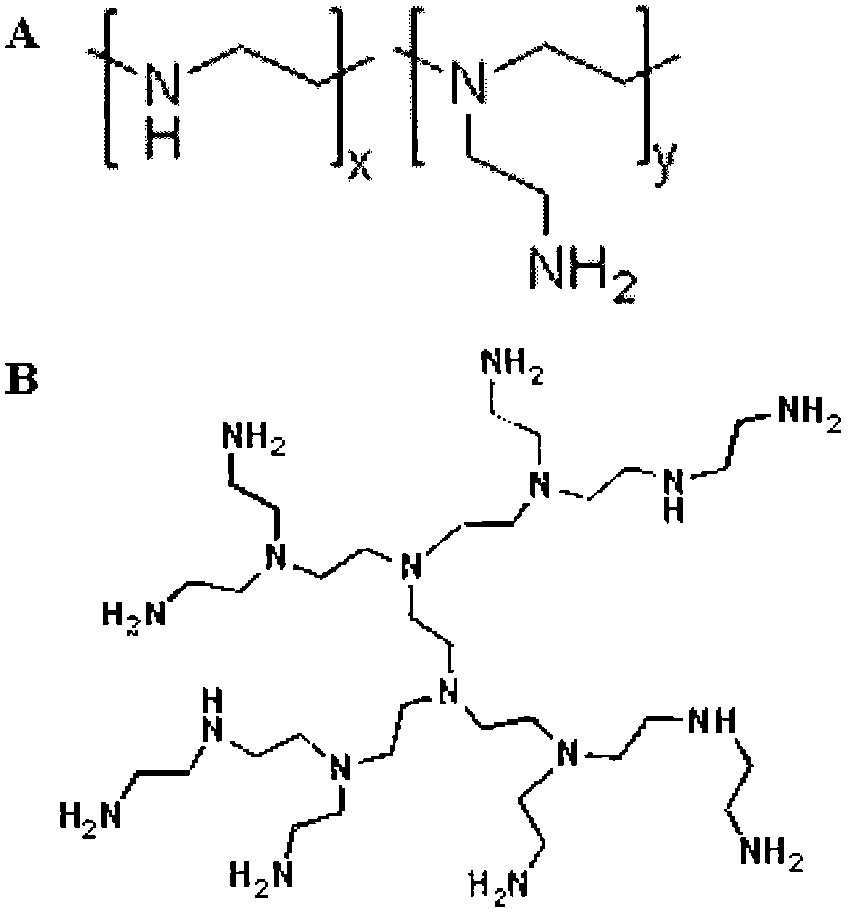 New ionizing radiation damage resistance function of polyethyleneimine compounds, and its application