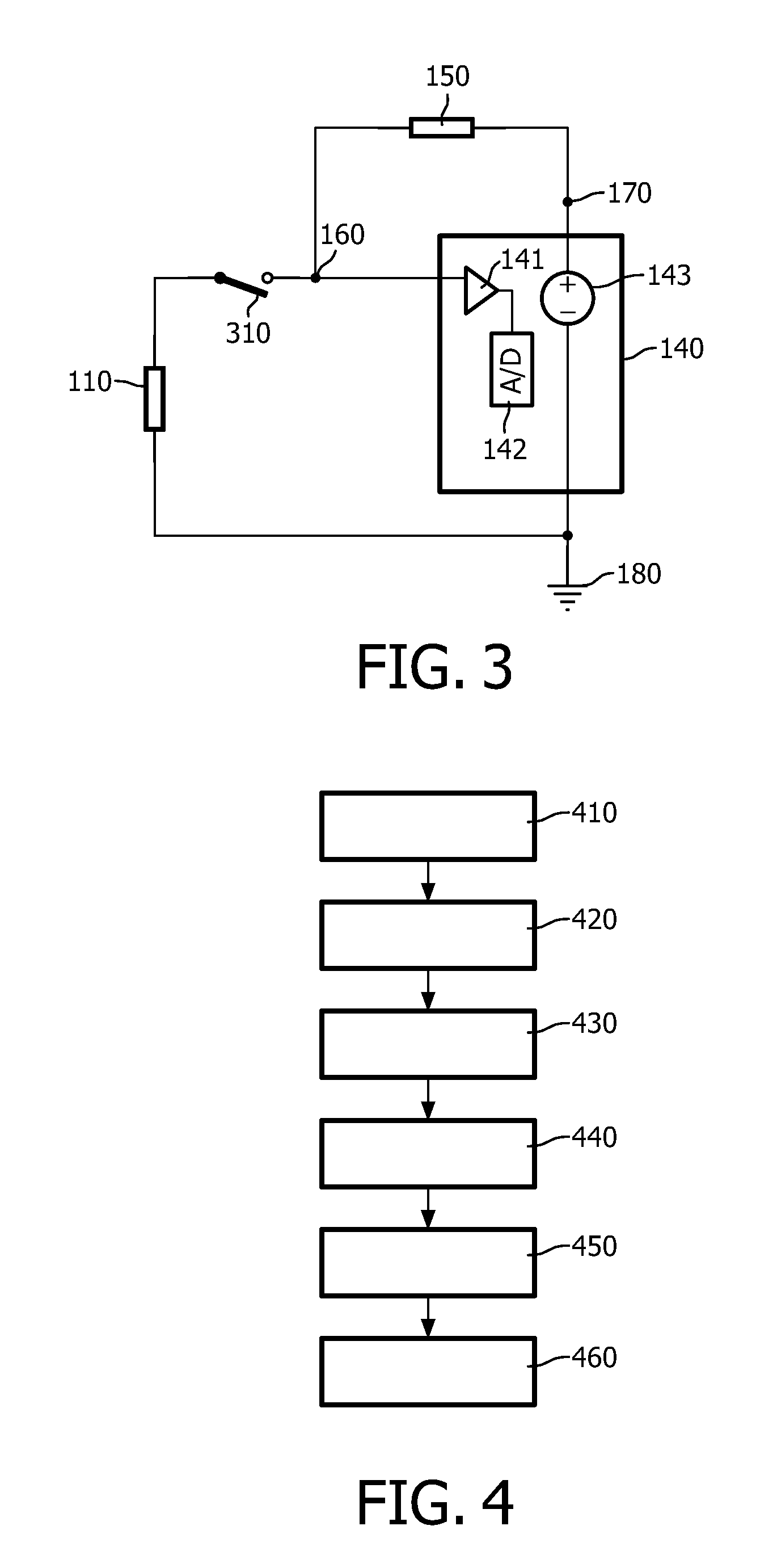 Method and apparatus for detecting a short circuit