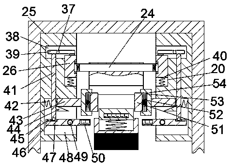 Surface spraying device for building steel material