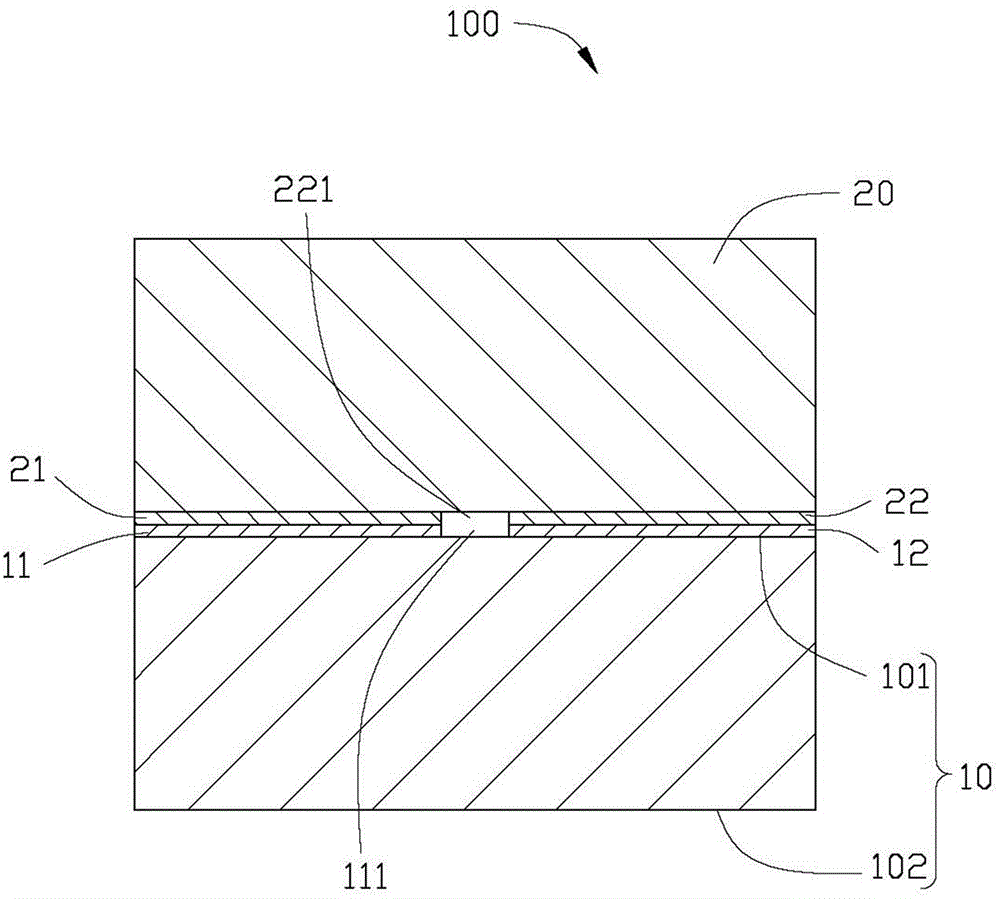 Light emitting diode package structure