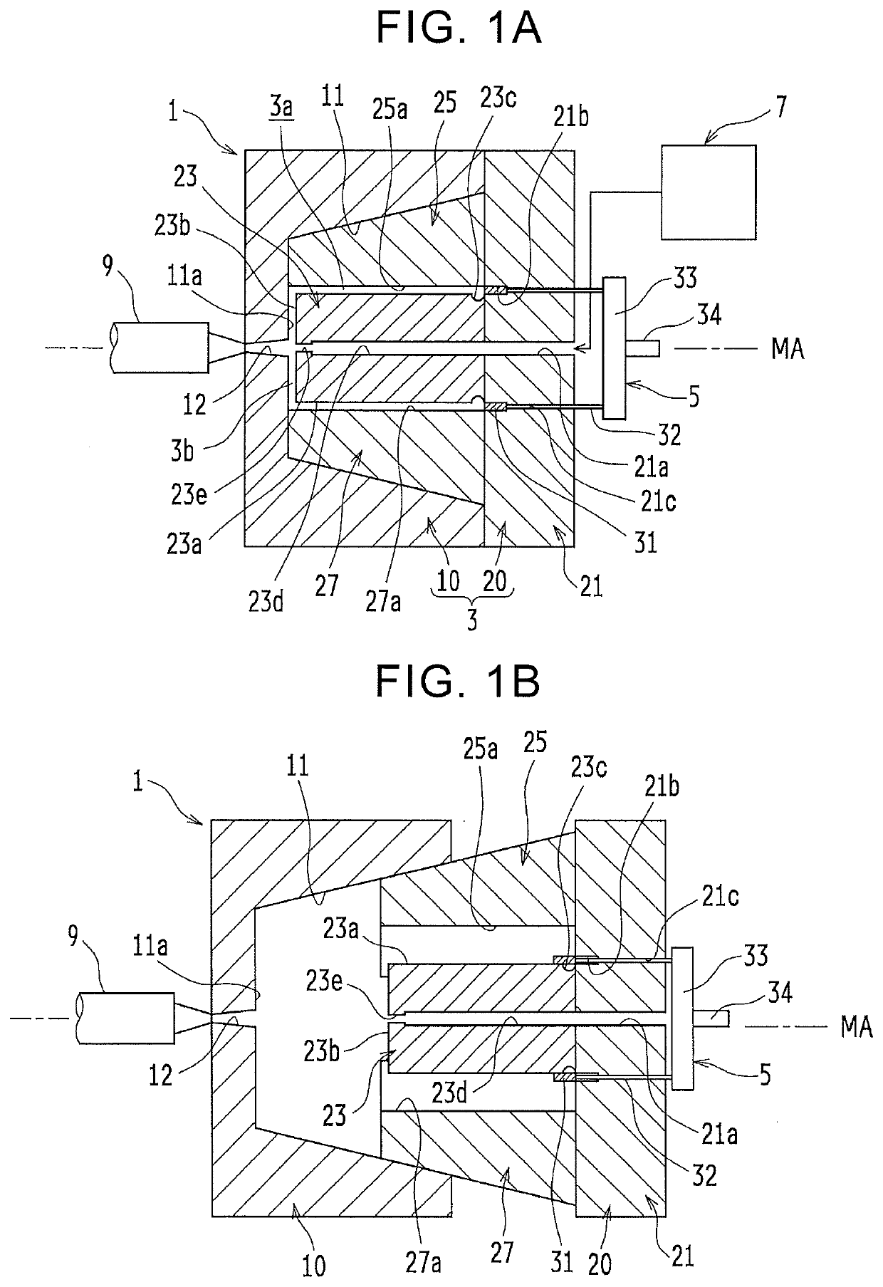 Injection molding die, injection molding system, and injection molding method