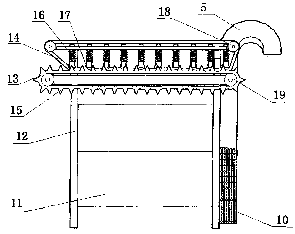 Module combined multifunctional threshing machine