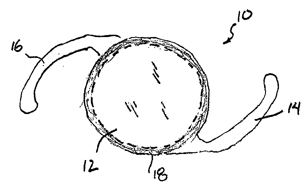 Intraocular lens with edge modification