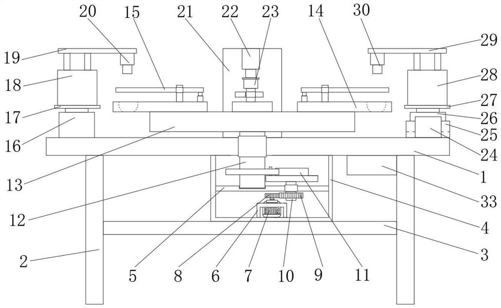 A detection device for energy-saving lamp production line