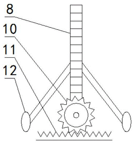 Concrete spraying and painting integration tunnel construction device