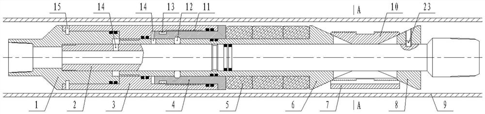 High-pressure-resistant soluble bridge plug