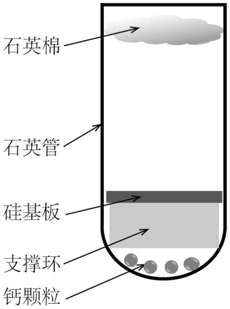 Preparation method of silicon nanosheet array