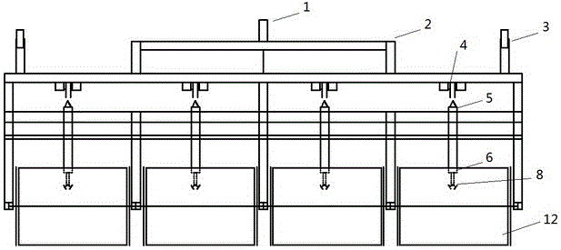 Adjustable laying apparatus for shallow-buried drip irrigation band