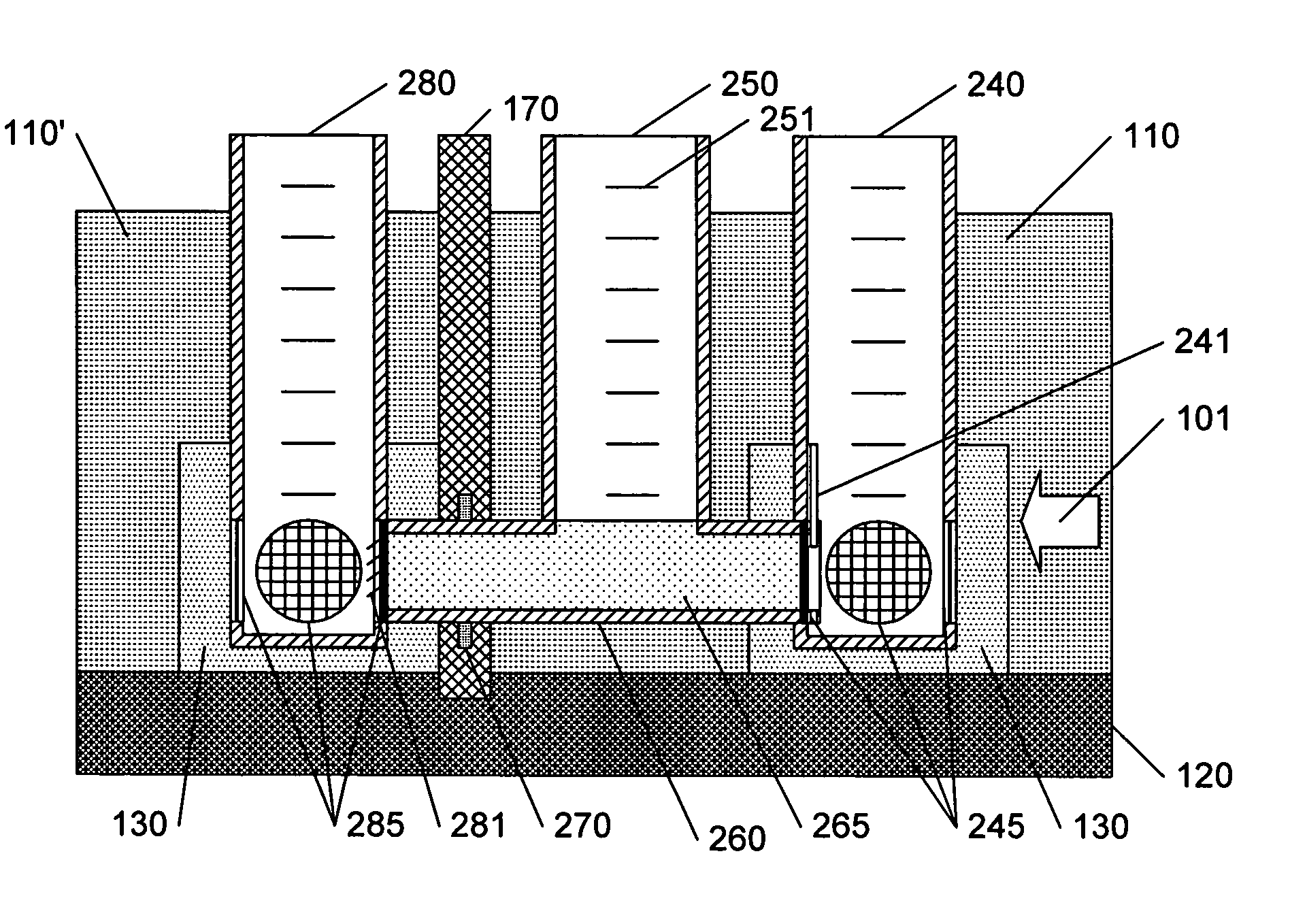 In-situ hydraulic treatment conduit