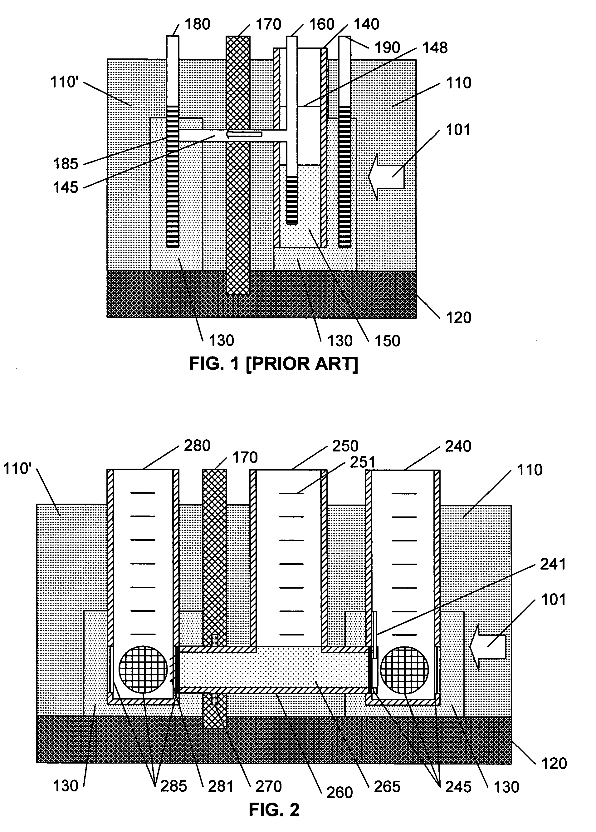 In-situ hydraulic treatment conduit