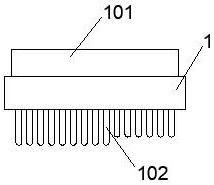 Hardware pin jitter test system, method and device