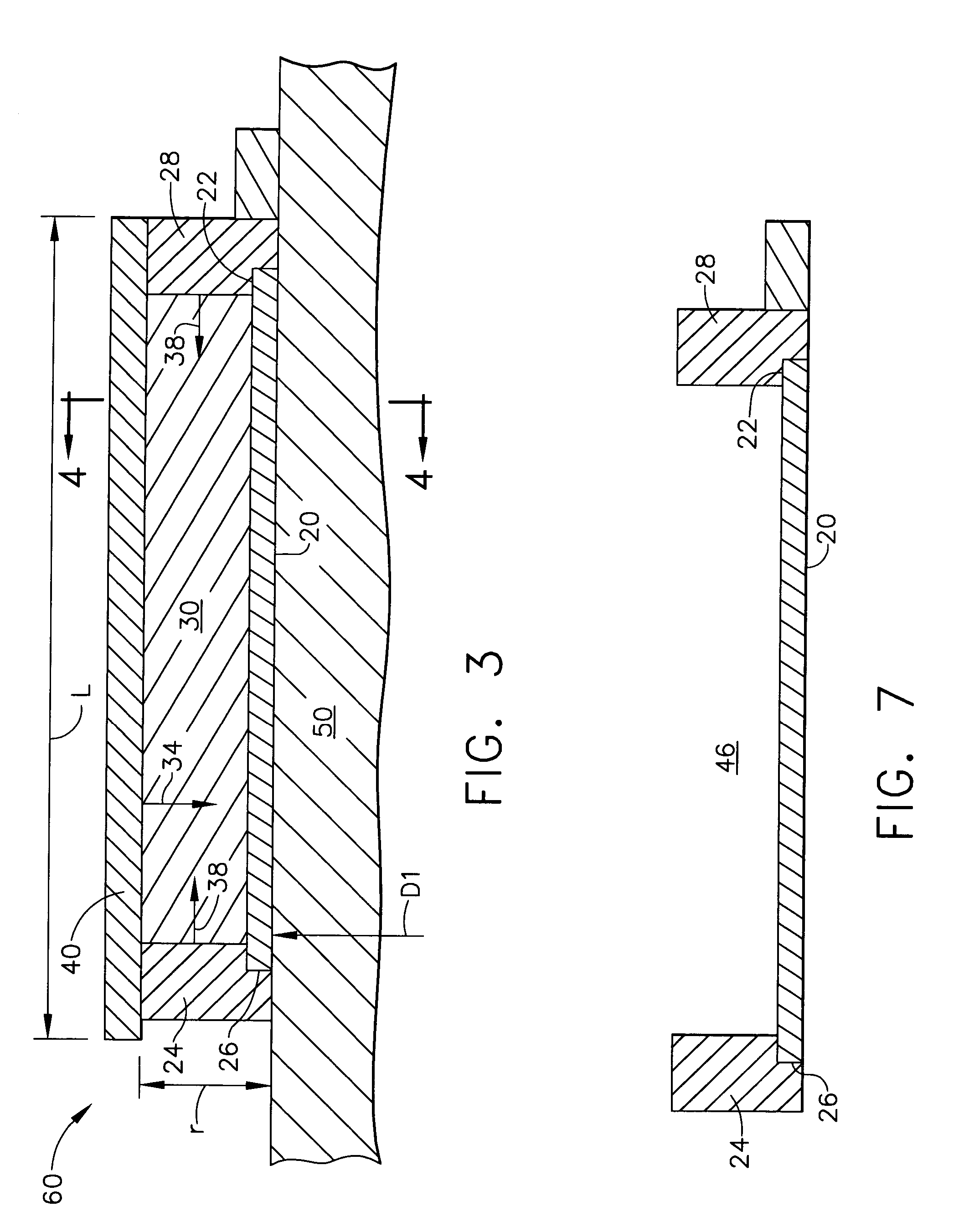 Threaded inner sleeve for generator magnet