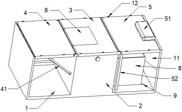 Supporting device for neurosurgery operation