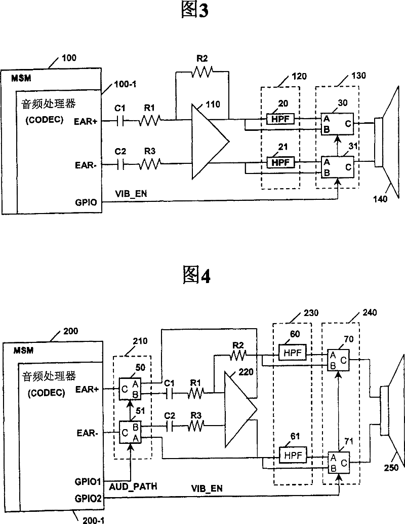 System and method for improving sound quality of multifunctional equipment of mobile communication terminal