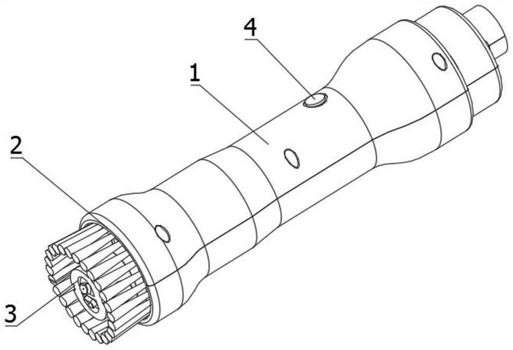 Novel handheld dust collection type cleaning brush