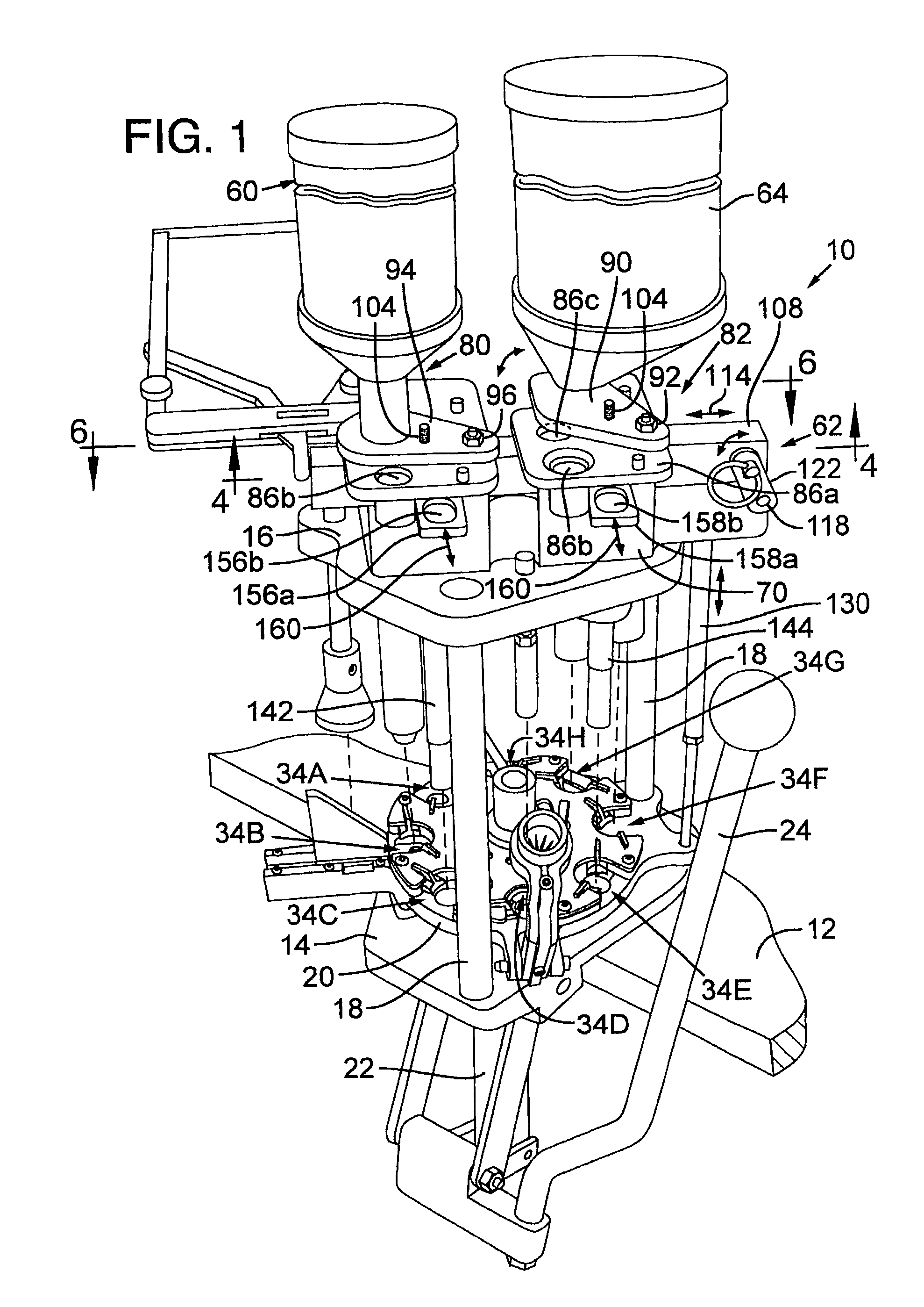 Ammunition reloading apparatus with feed mechanism