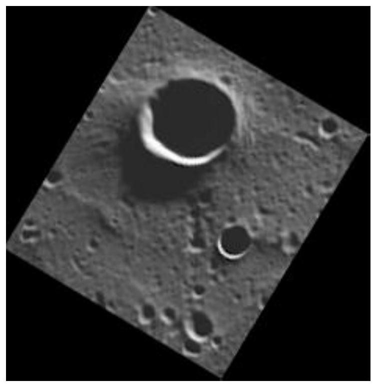 Planetary landing collaborative navigation feature matching method