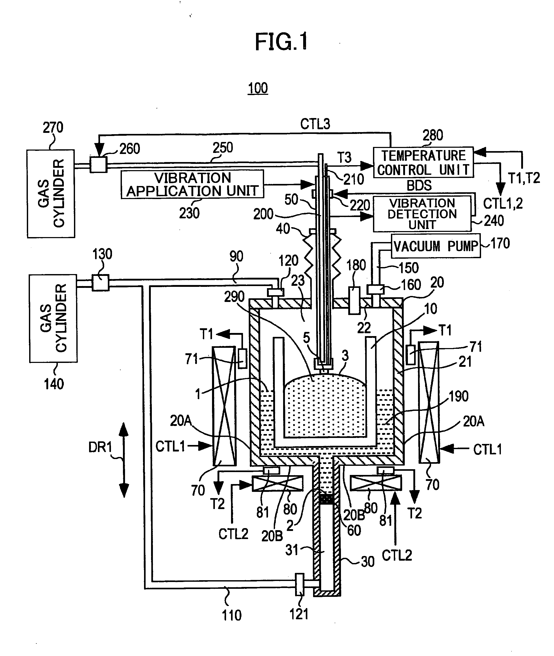 Crystal growth apparatus and manufacturing method of group III nitride crystal