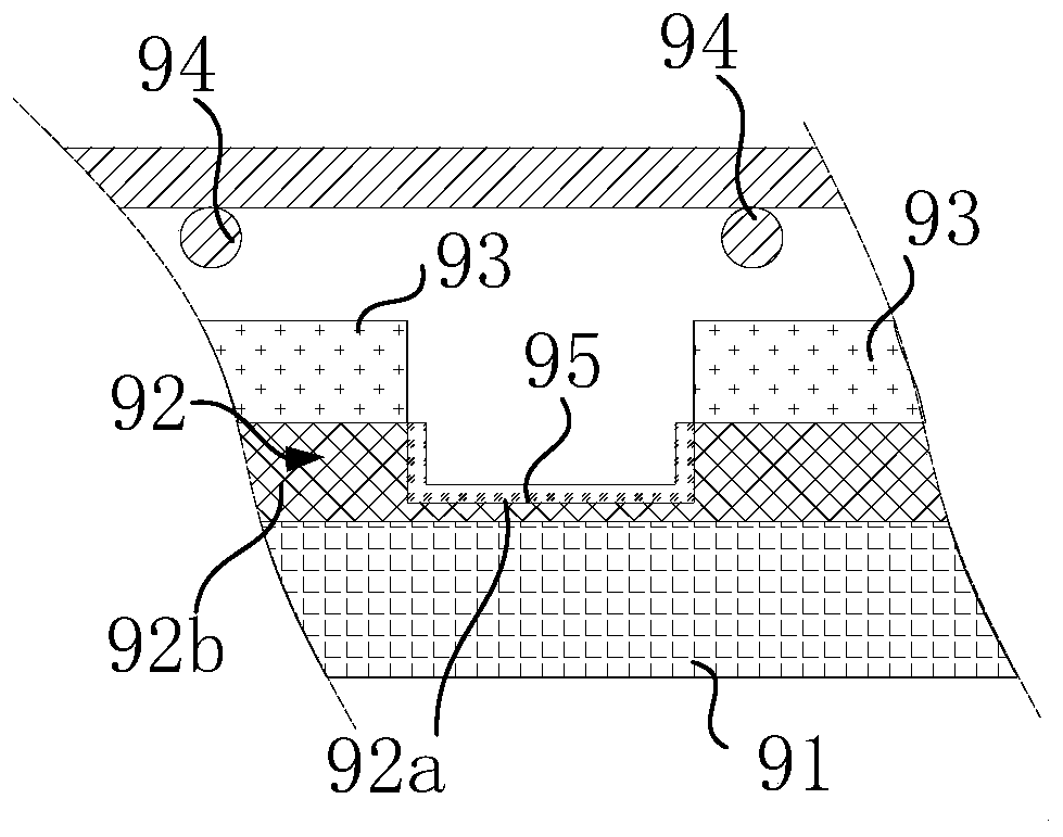 Spray pipe mounting assembly and etching device