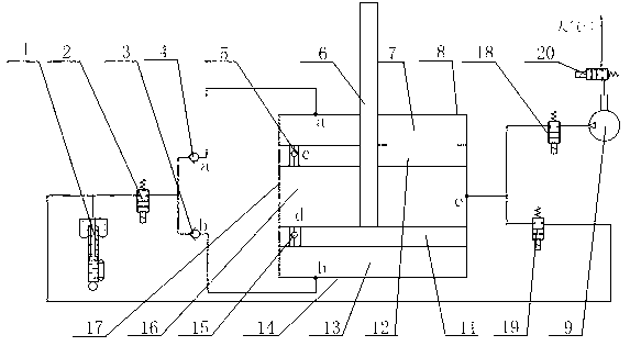 Booster cavity and high-pressure cavity integrated type closed-loop gas path air suspension system