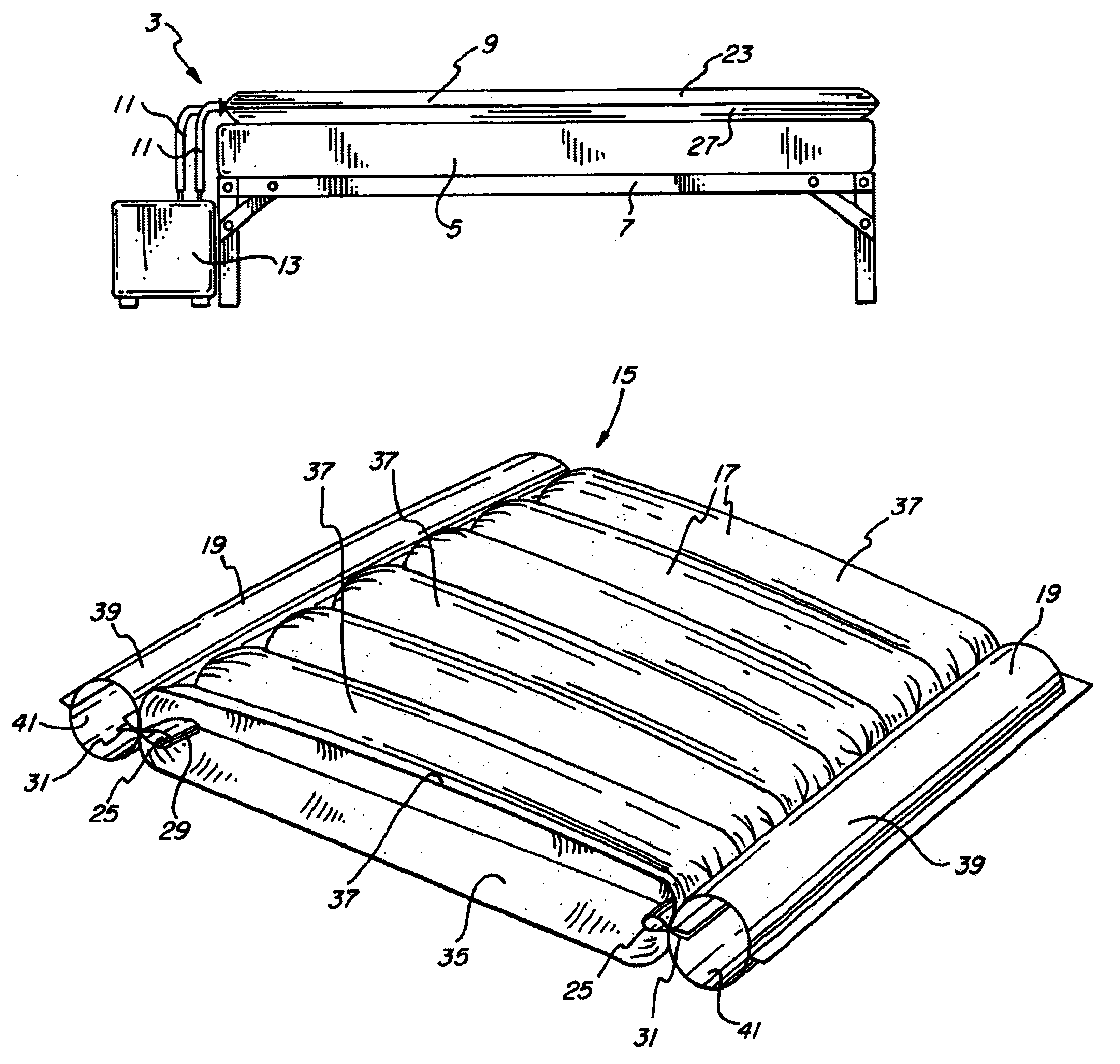 Inflatable mattress systems and method of manufacture thereof