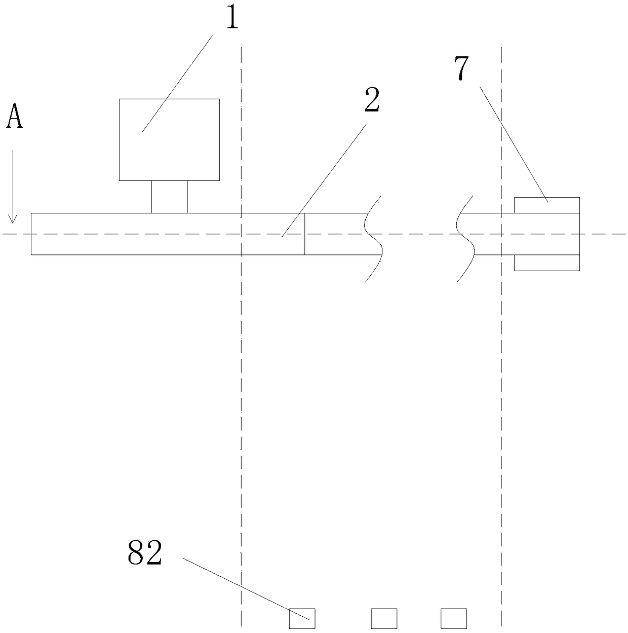 Access control gate allowing vehicles to pass quickly and control method of access control gate