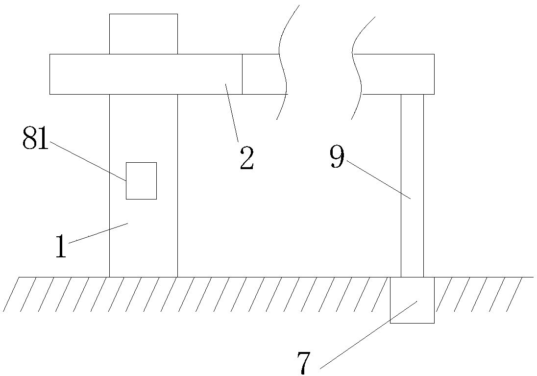 Access control gate allowing vehicles to pass quickly and control method of access control gate