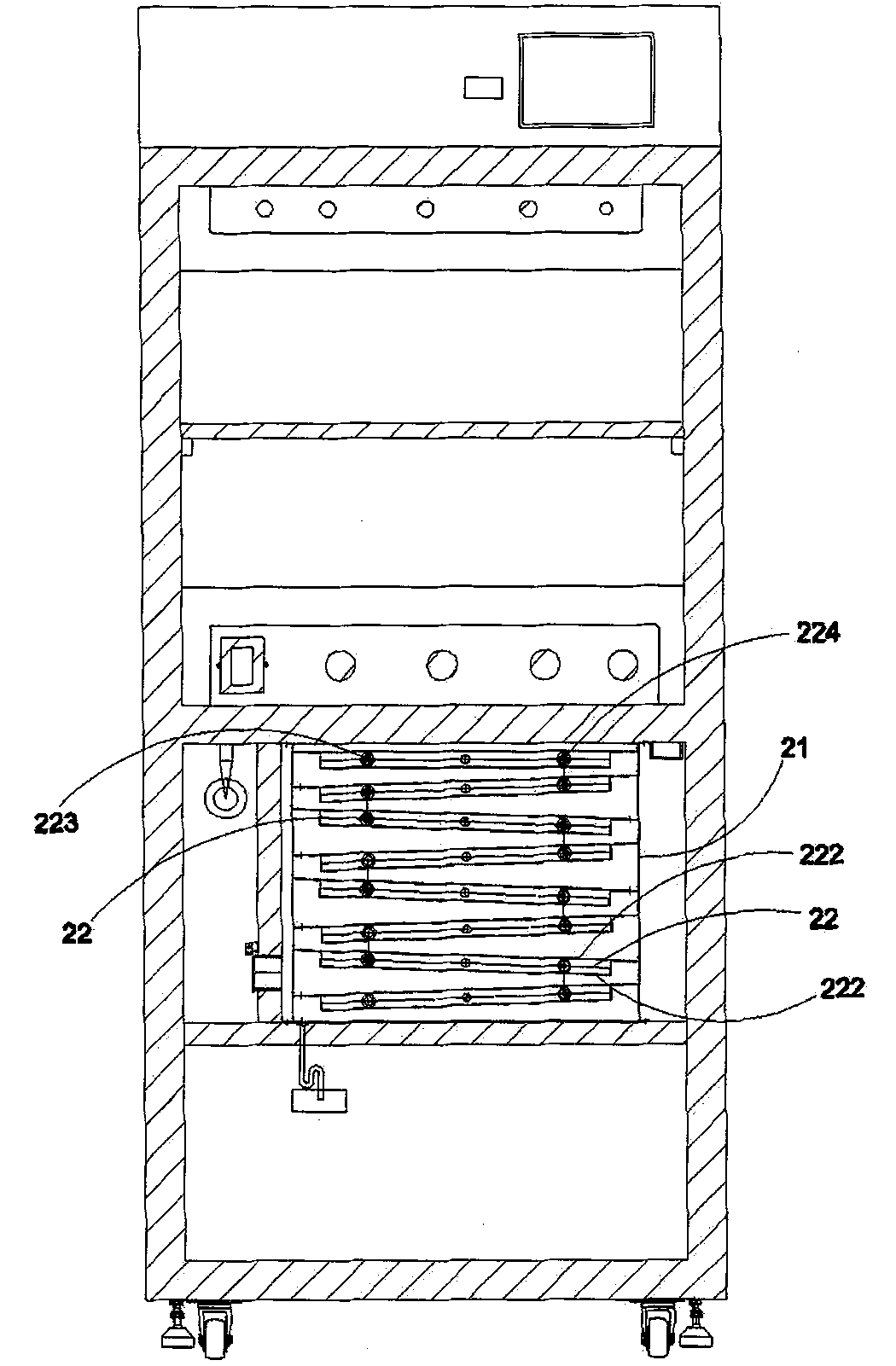 Cold storage constant temperature experiment case