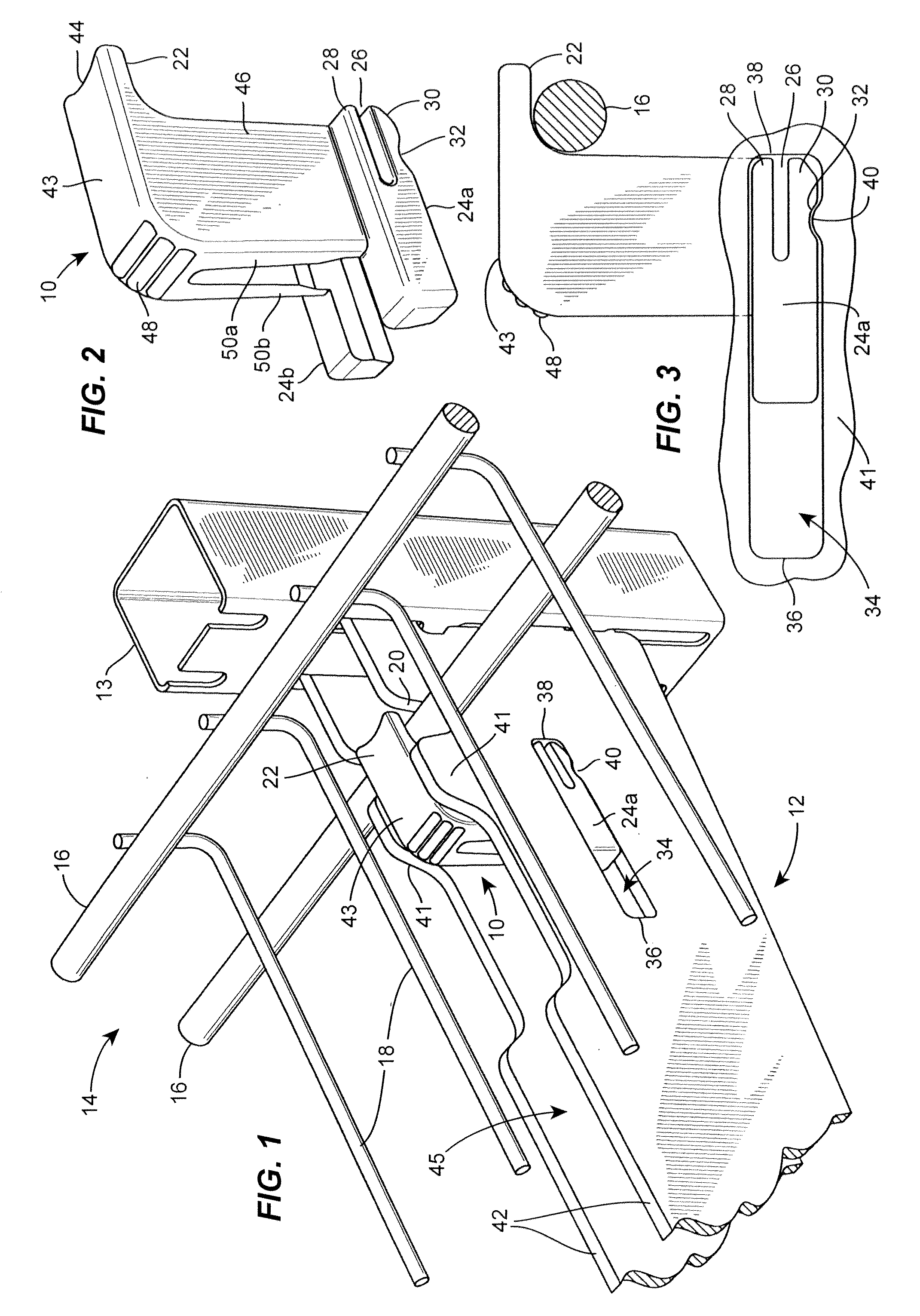 Shelf bracket lock