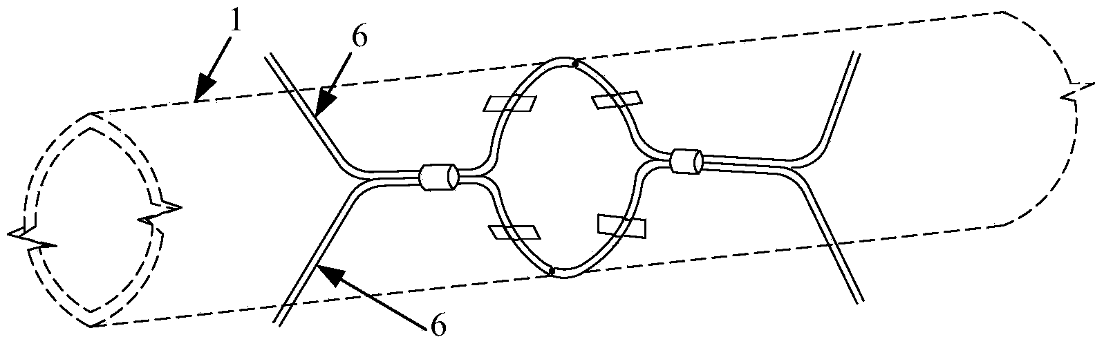 Method and experimental device suitable for measuring heat conductivity coefficient of flowing high-temperature high-pressure fluid