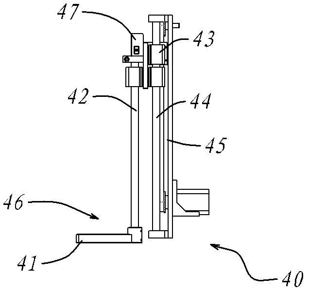 Hub characteristic detecting device for production line