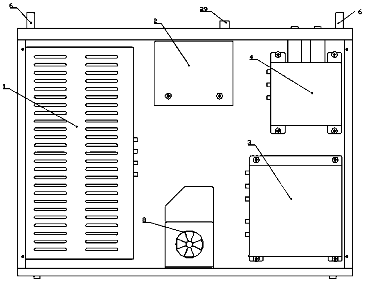 Portable gas chromatograph analysis device