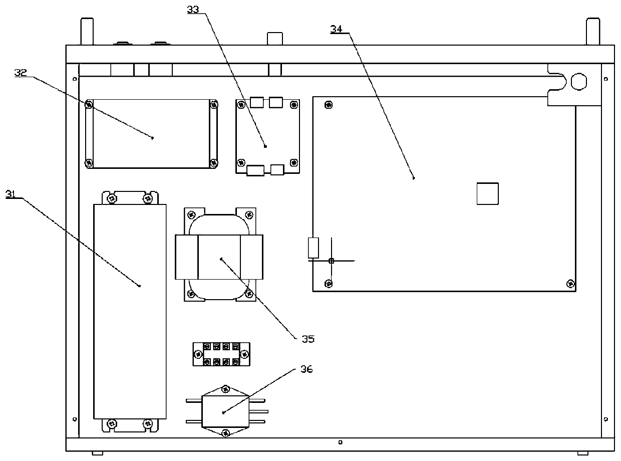 Portable gas chromatograph analysis device