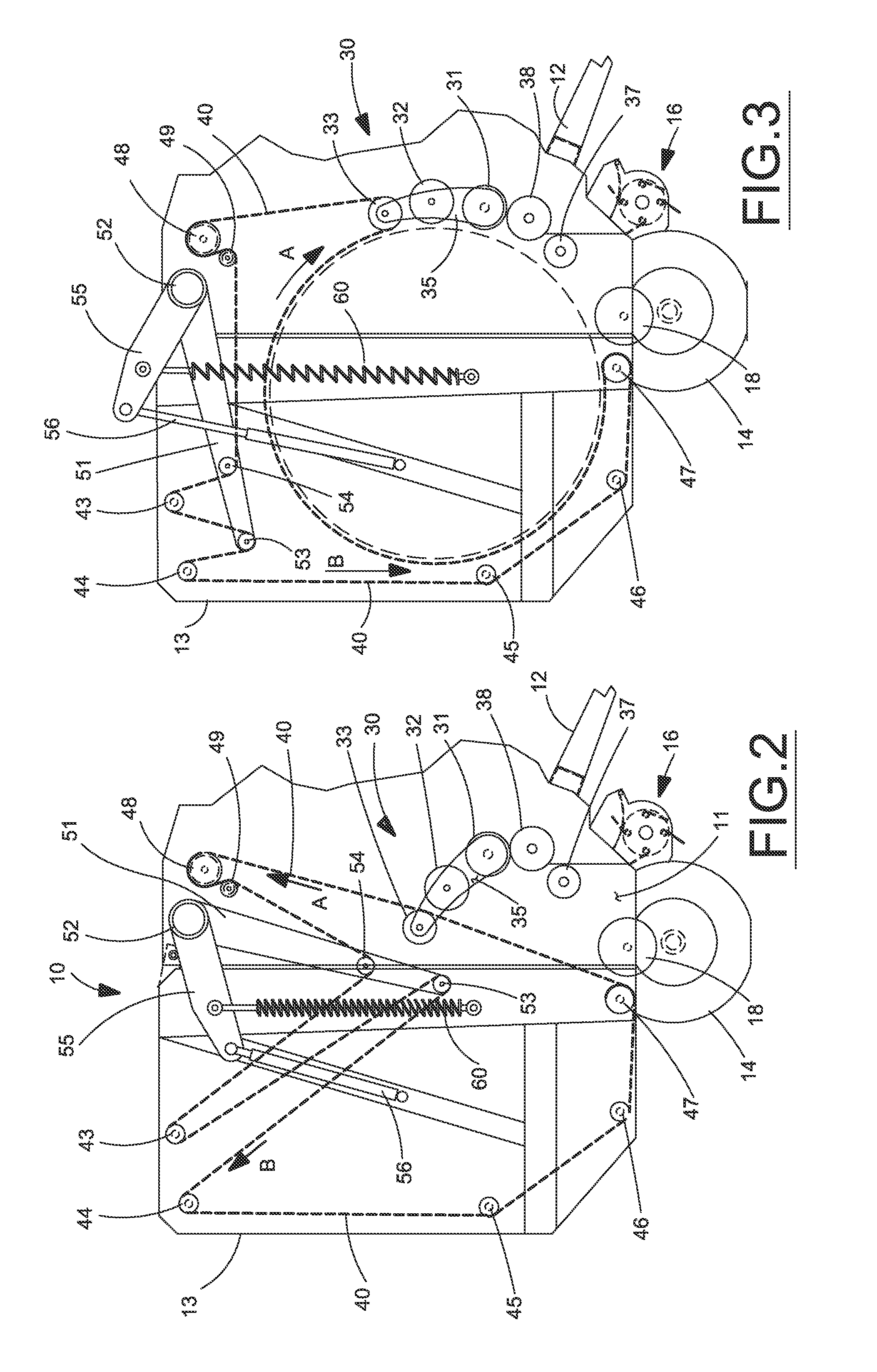 Density system bypass for a round baler