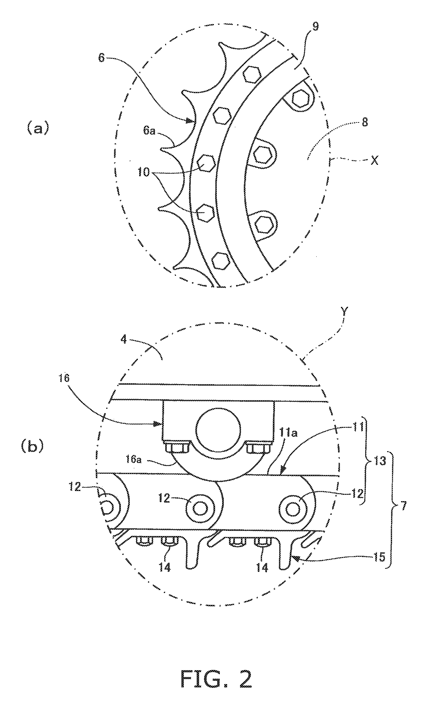 Wear amount measuring device, wear amount measuring method, wear amount measuring program and storage medium