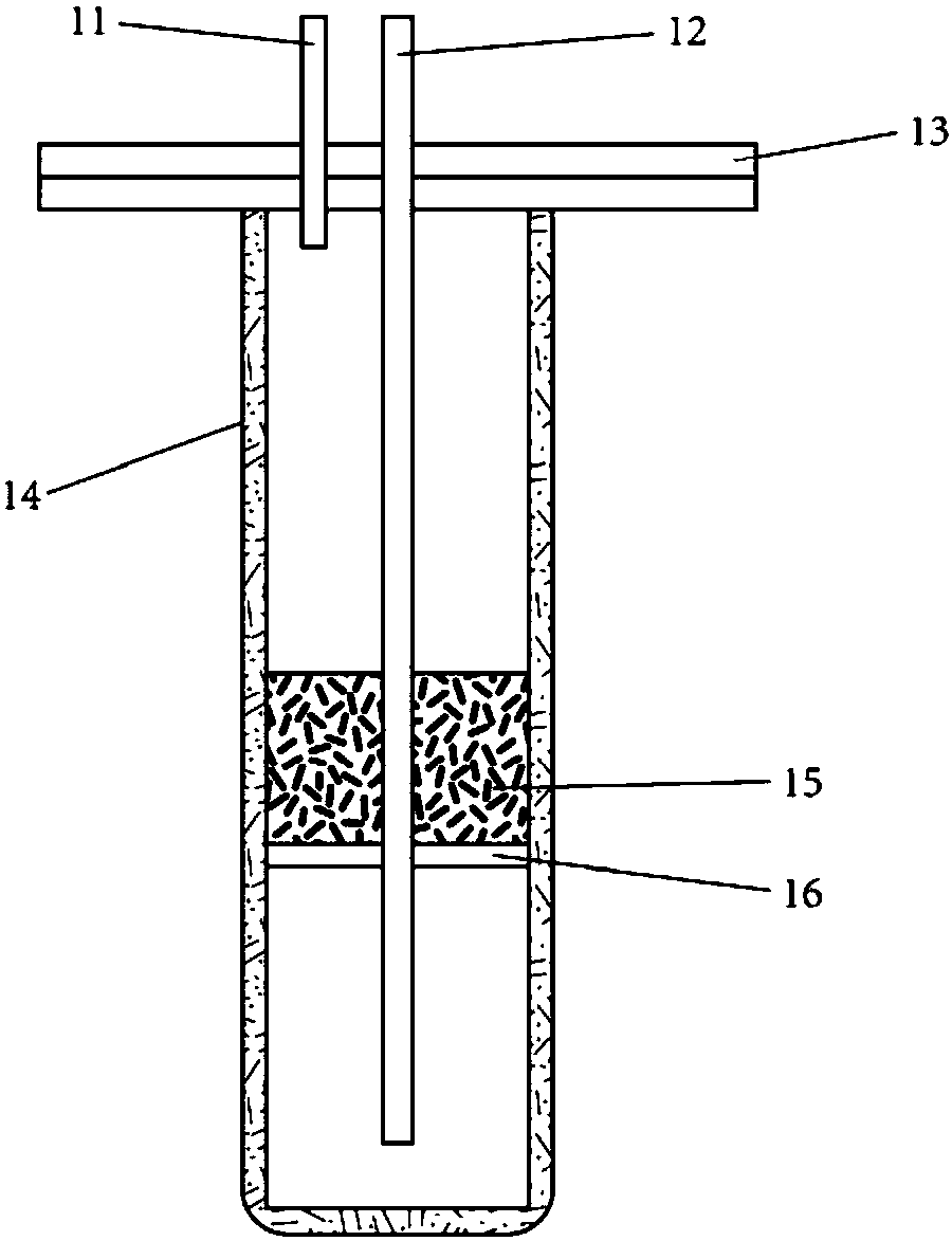 Cylindrical high-temperature thermal tube-based concentrated solar distributed thermal reforming hydrogen production system