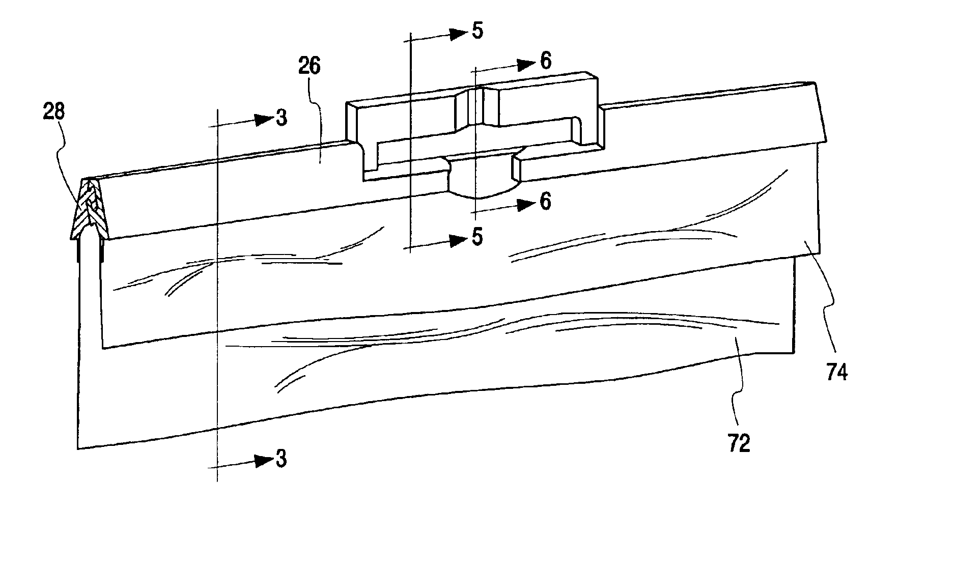 Fastener closure arrangement for flexible packages