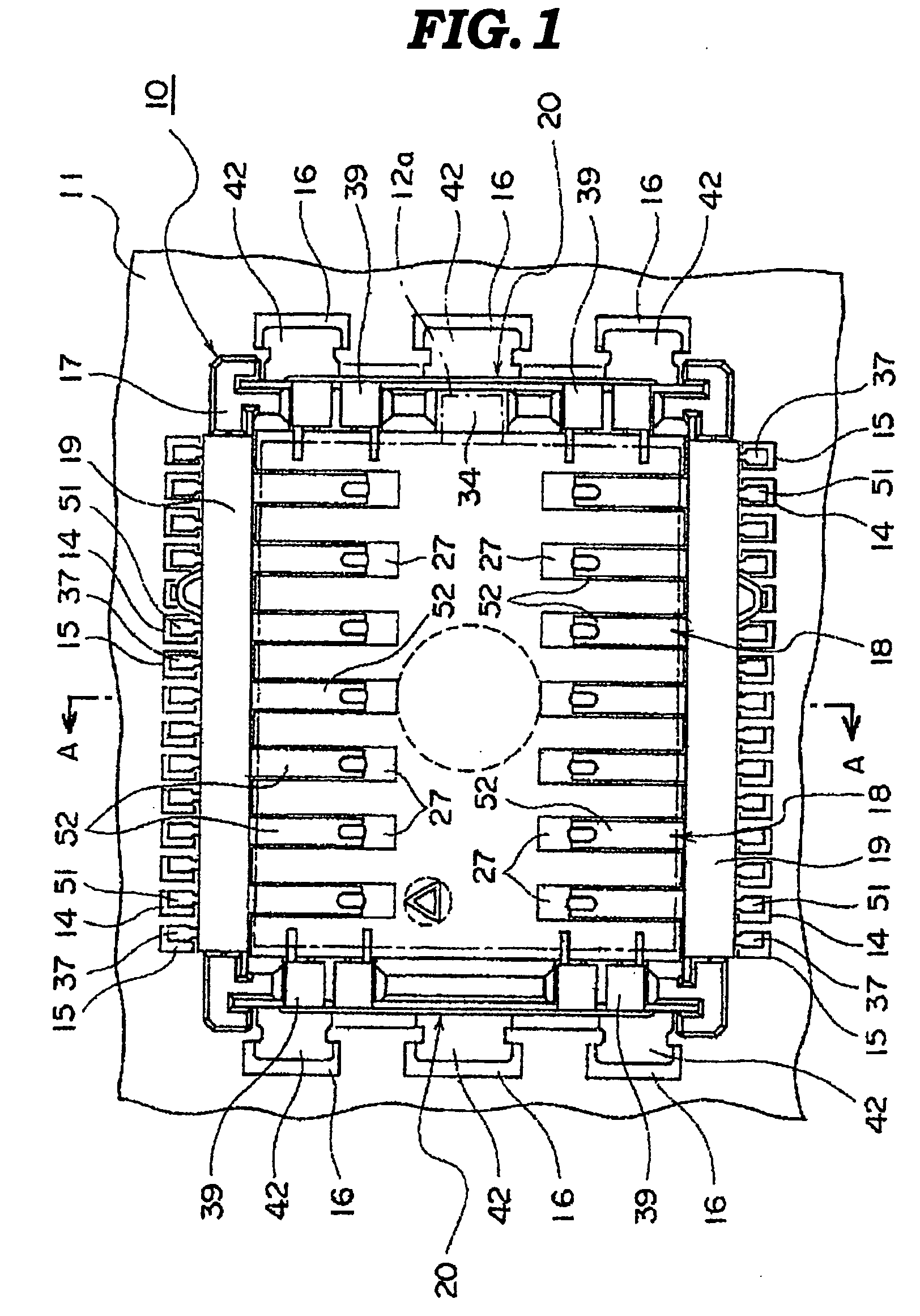 Socket for installing electronic parts