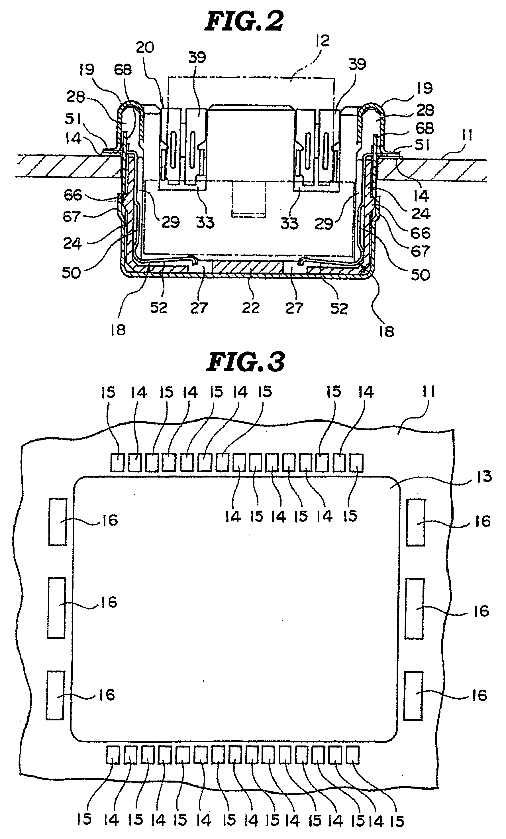 Socket for installing electronic parts