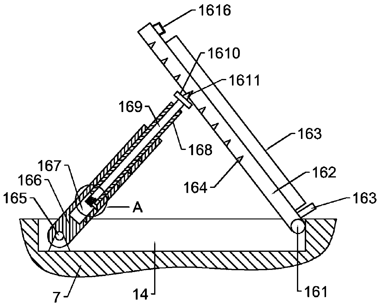 Medical ultrasonic detection device