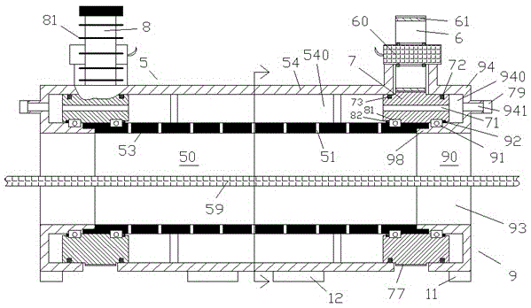 Heat dissipating type tea drying device capable of achieving automatic control