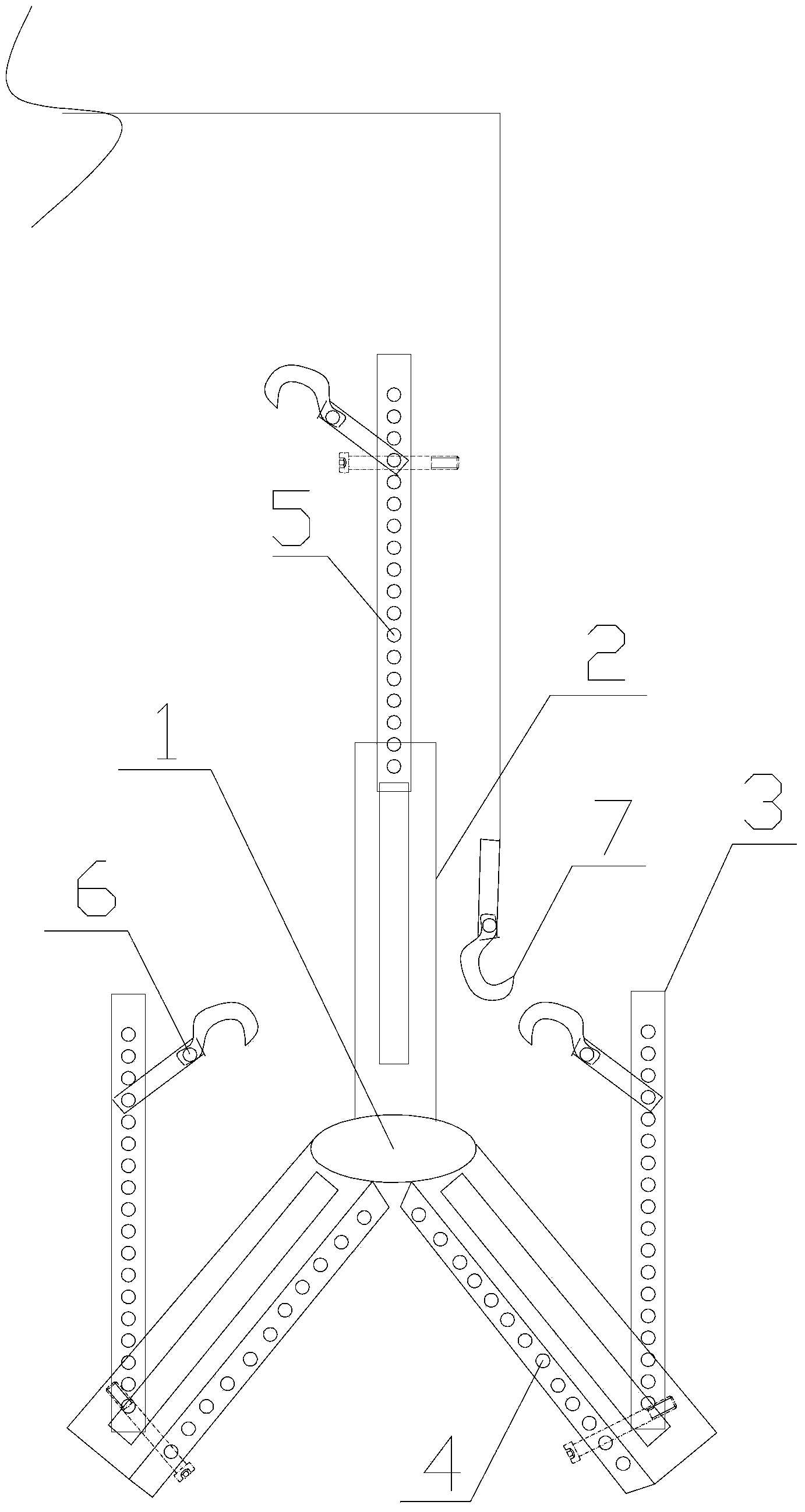 Quick wire clearing device of motor enameled wire